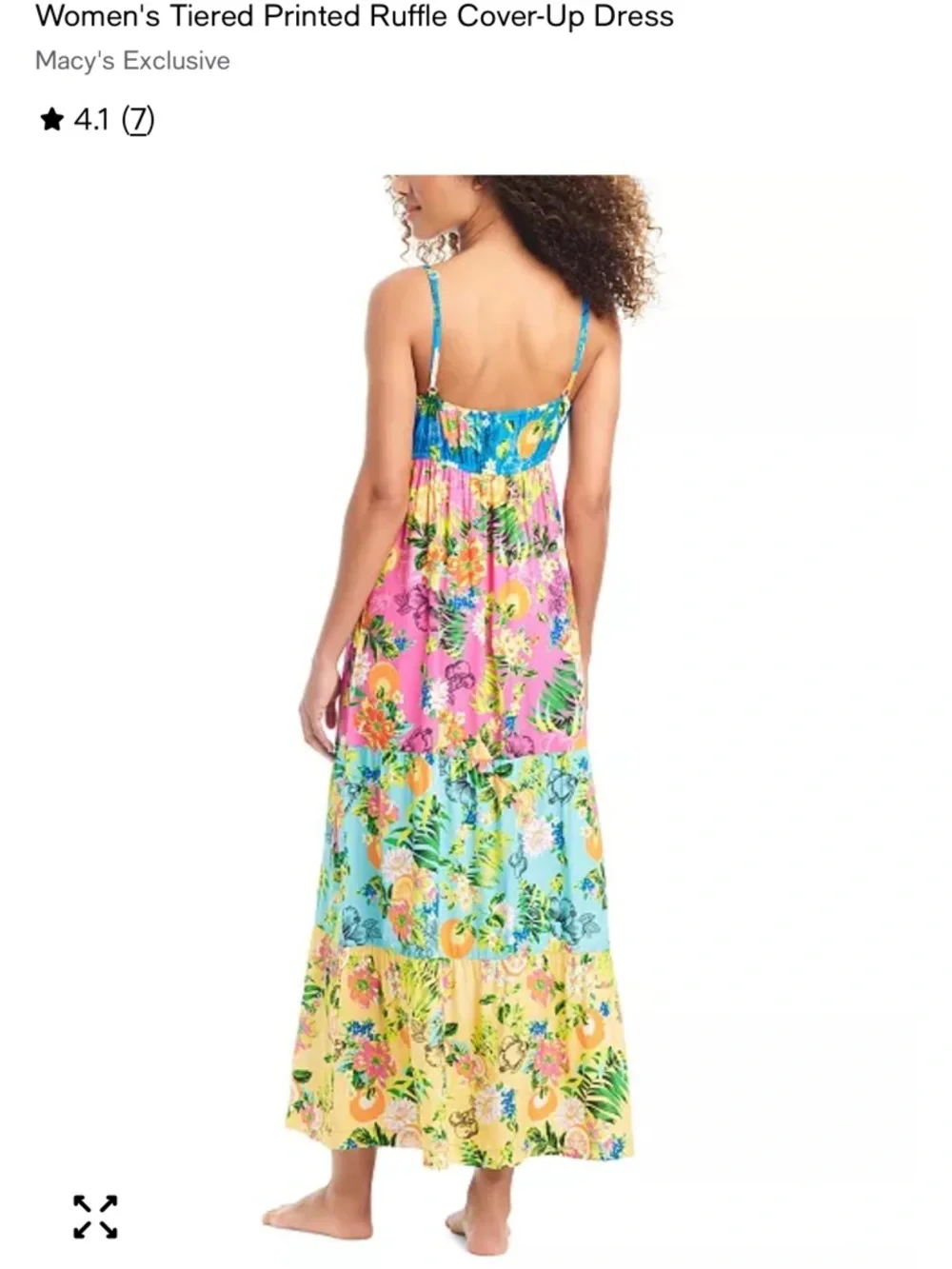 Bar III  Swim Cover up dress
